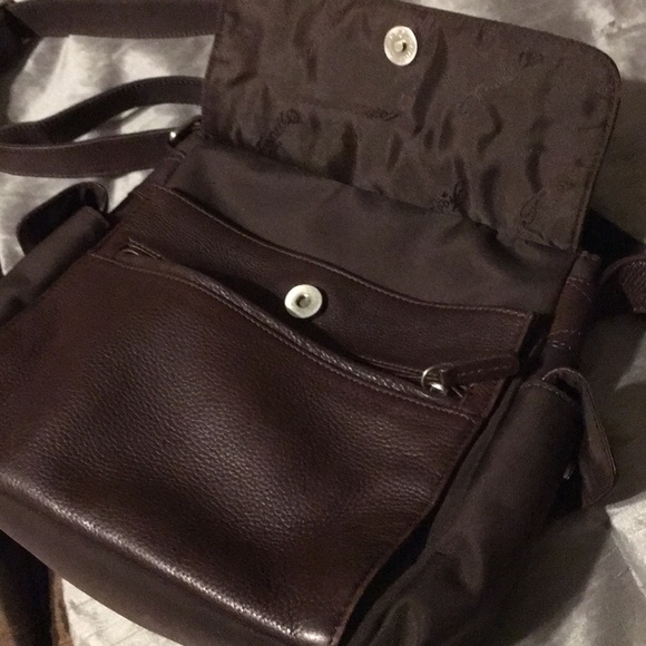 Authentic Fossil leather purse, adjustable strap - Picture 4 of 7